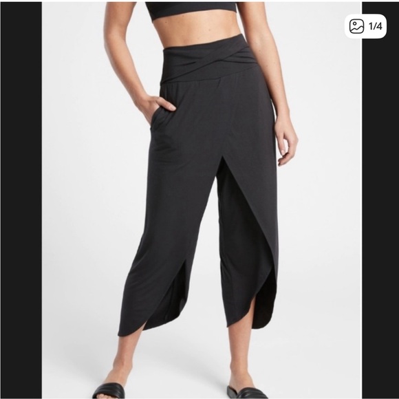Athleta Black Pants - Picture 1 of 5